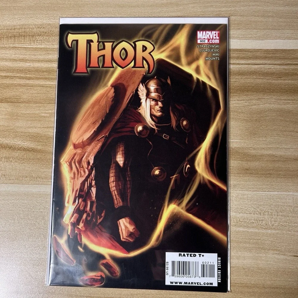Thor #602 Marko Djurdjevic Cover Marvel 2009 Straczynski Loki Dr Doom Asgard